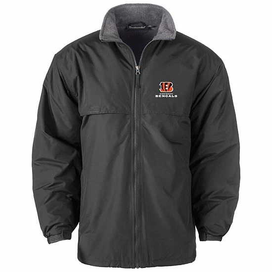 Wholesale ๐ Unbranded Men's Dunbrooke Black Cincinnati Bengals Triumph Fleece Full-Zip Jacket ๐ฅ