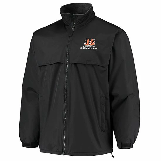 Wholesale ๐ Unbranded Men's Dunbrooke Black Cincinnati Bengals Triumph Fleece Full-Zip Jacket ๐ฅ - Image 3
