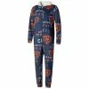 Cheap 🥰 Unbranded Men's Concepts Sport Navy Chicago Bears Windfall Microfleece Union Suit ❤️