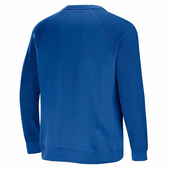 Top 10 🤩 Unbranded Men's NFL X Darius Rucker Collection By Fanatics Royal New York Giants Raglan Fleece Pullover Sweatshirt 😉 - Image 4