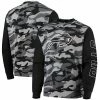 Flash Sale 🤩 Unbranded Men's FOCO Black Buffalo Bills Camo Long Sleeve T-Shirt ⭐
