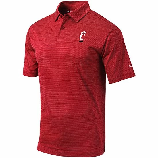Promo 🔔 Unbranded Men's Columbia Golf Red Cincinnati Bearcats Omni-Wick Set Polo ⭐ - Image 3