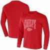 Flash Sale 😉 Unbranded Men's NFL X Darius Rucker Collection By Fanatics Red Kansas City Chiefs Long Sleeve Thermal T-Shirt 😉