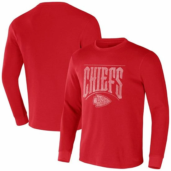 Flash Sale ๐ Unbranded Men's NFL X Darius Rucker Collection By Fanatics Red Kansas City Chiefs Long Sleeve Thermal T-Shirt ๐