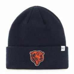Top 10 😍 Unbranded Men's '47 Navy Chicago Bears Primary Alternate Logo Basic Cuffed Knit Hat ❤️