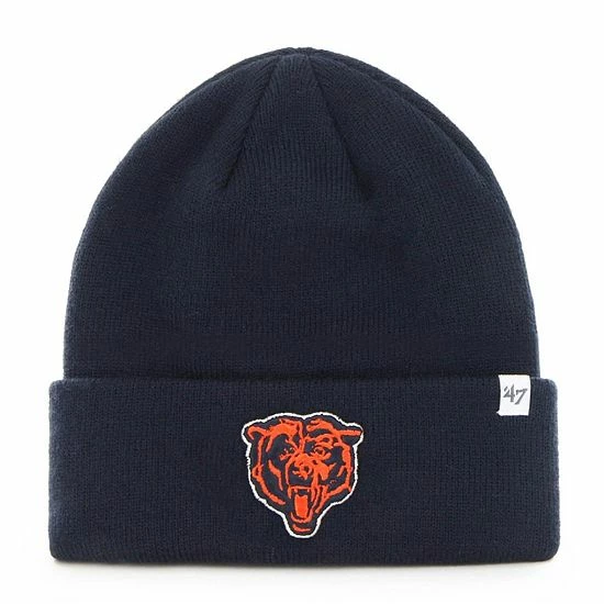 Top 10 😍 Unbranded Men's '47 Navy Chicago Bears Primary Alternate Logo Basic Cuffed Knit Hat ❤️
