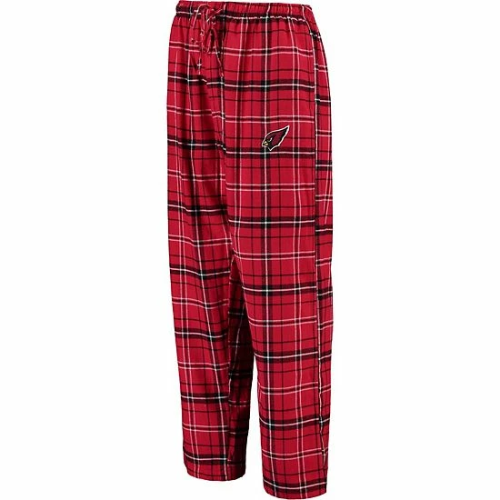 Budget โ Unbranded Men's Concepts Sport Cardinal Arizona Cardinals Ultimate Plaid Flannel Pajama Pants ๐