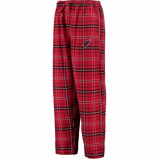 Budget โ Unbranded Men's Concepts Sport Cardinal Arizona Cardinals Ultimate Plaid Flannel Pajama Pants ๐ - Image 2