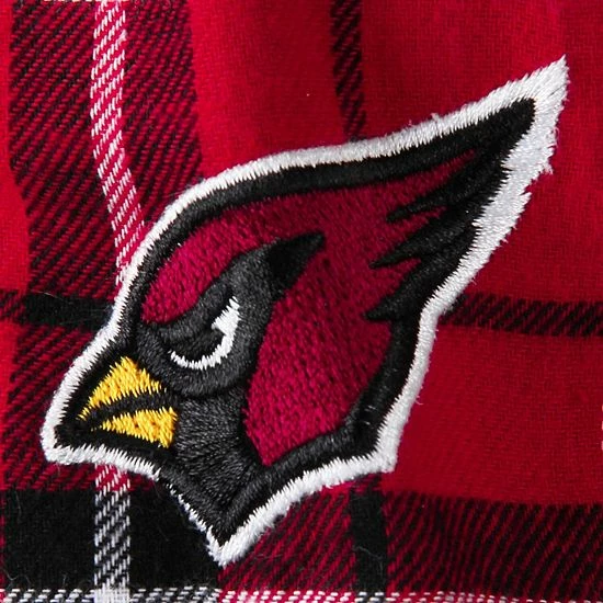 Budget โ Unbranded Men's Concepts Sport Cardinal Arizona Cardinals Ultimate Plaid Flannel Pajama Pants ๐ - Image 3