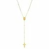 Best reviews of 🎉 Unbranded Tri-Tone 10k Gold Rosary Necklace 😍