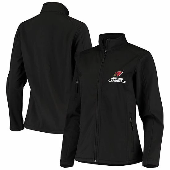 Best deal ๐ฅ Unbranded ๐ฉ Women's Black Arizona Cardinals Full-Zip Sonoma Softshell Jacket ๐งจ - Image 2