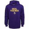 Flash Sale 🛒 Unbranded Kids 7-20 Minnesota Vikings Team Slogan Fleece Hoodie 🔥