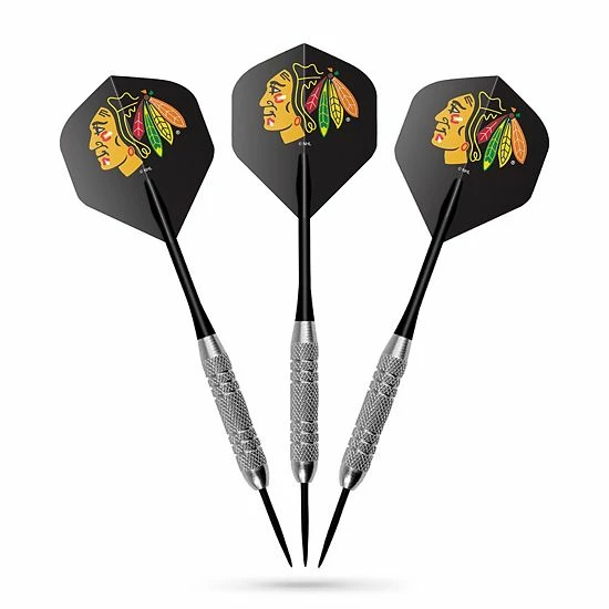 Outlet ๐ Unbranded Chicago Blackhawks Fan's Choice Dartboard Set โ - Image 5