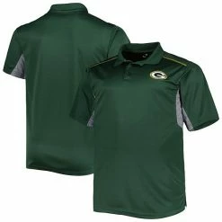 Wholesale 😍 Unbranded Men's Green Green Bay Packers Big & Tall Team Color Polo 🔥