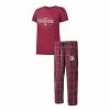 Wholesale 🛒 Unbranded 👩 Women's Concepts Sport Maroon/Black Texas A&M Aggies Badge T-Shirt & Flannel Pants Sleep Set 🔔