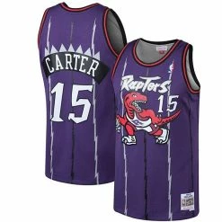 Best reviews of 👏 Unbranded Men's Mitchell & Ness Vince Carter Purple Toronto Raptors 1998-99 Hardwood Classics Swingman Jersey ❤️