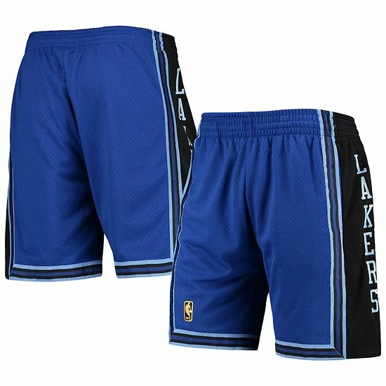 Promo โ Unbranded Men's Mitchell & Ness Royal Los Angeles Lakers Hardwood Classics Reload Swingman Shorts ๐