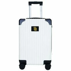 Best Pirce 👏 Unbranded San Diego Padres Executive 2-Toned Carry-On Luggage Pad White 🔥
