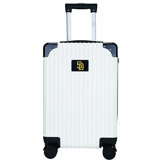 Best Pirce 👏 Unbranded San Diego Padres Executive 2-Toned Carry-On Luggage Pad White 🔥
