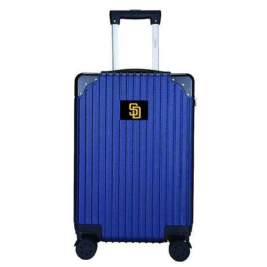 Best Pirce 👏 Unbranded San Diego Padres Executive 2-Toned Carry-On Luggage Pad White 🔥 - Image 3
