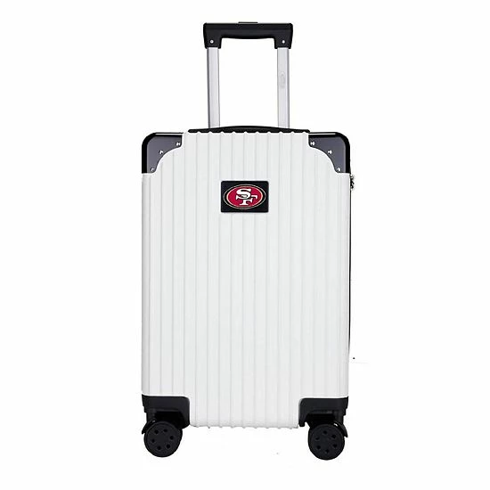 Brand new ๐ Unbranded San Francisco 49ers Premium Hardshell Spinner Luggage 49r White ๐ - Image 5