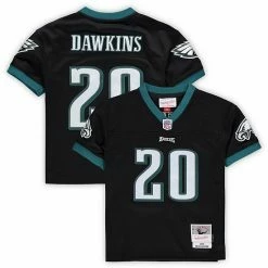 Best deal 🎁 Unbranded Toddler Mitchell & Ness Brian Dawkins Black Philadelphia Eagles 2004 Retired Legacy Jersey ✔️