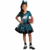 Best reviews of 🔔 Unbranded 👧 Girls Youth Midnight Green Philadelphia Eagles Tutu Tailgate Game Day V-Neck Costume 🤩