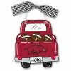 Coupon 😀 Unbranded Arkansas Razorbacks Wood Truck Ornament ⭐