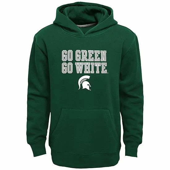 Best reviews of ⭐ Unbranded Boys 8-20 Michigan State Spartans Team Slogan Fleece Hoodie 👏