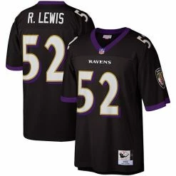 Best Sale ✔️ Unbranded Men's Mitchell & Ness Ray Lewis Black Baltimore Ravens Legacy Replica Jersey 🥰