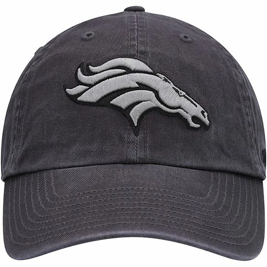 Best deal ๐ Unbranded Men's '47 Charcoal Denver Broncos Clean Up Tonal Adjustable Hat ๐ - Image 3