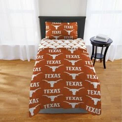 Budget 😍 Unbranded NCAA Texas Longhorns Twin Bed In A Bag Set ❤️