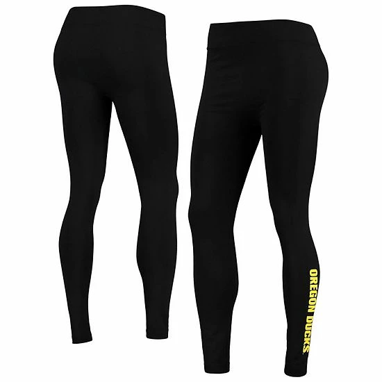 Coupon 🎉 Unbranded 👩 Women's ZooZatz Black Oregon Ducks Fleece Lined 2.0 Leggings 👏
