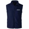 Hot Sale ⭐ Unbranded Men's Navy New England Patriots Houston Fleece Full-Zip Vest 🔥