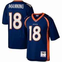 Top 10 😍 Unbranded Men's Mitchell & Ness Peyton Manning Navy Denver Broncos 2015 Legacy Replica Jersey ✨