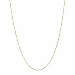 Wholesale 👍 Unbranded 18k Gold Box Chain Necklace 😀