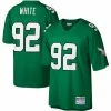 Discount ❤️ Unbranded Men's Mitchell & Ness Reggie White Kelly Green Philadelphia Eagles Legacy Replica Jersey ✨