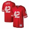 Promo ⌛ Unbranded Men's Mitchell & Ness Ronnie Lott Scarlet San Francisco 49ers Legacy Replica Jersey 🎁