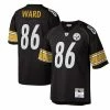 Best Sale ⌛ Unbranded Men's Mitchell & Ness Hines Ward Black Pittsburgh Steelers Legacy Replica Jersey 😍