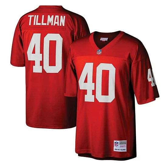 Buy โจ Unbranded Men's Mitchell & Ness Pat Tillman Cardinal Arizona Cardinals Legacy Replica Jersey ๐ฅ - Image 2