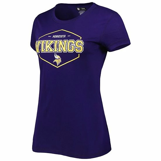 Top 10 ๐ Unbranded ๐ฉ Women's Concepts Sport Purple/Gold Minnesota Vikings Badge T-Shirt & Pants Sleep Set ๐คฉ - Image 3