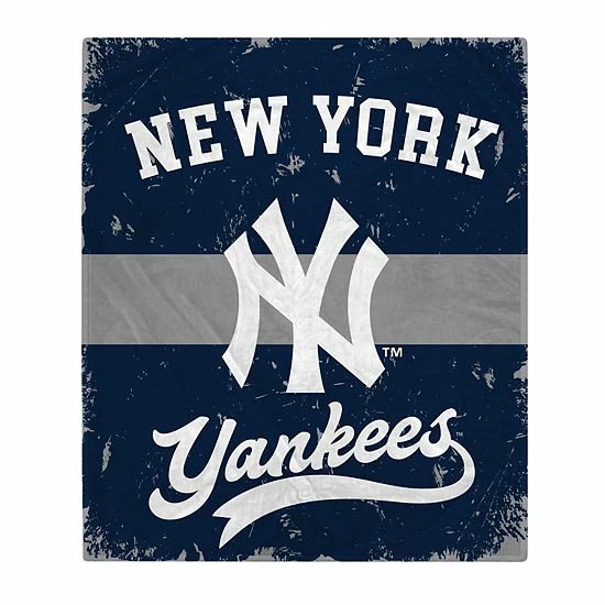 Wholesale ๐ Unbranded New York Yankees Retro Stripe Flannel Fleece Blanket โ๏ธ