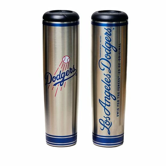 New ⭐ Unbranded Los Angeles Dodgers 20 Oz. Metal Bat Tumbler ✔️