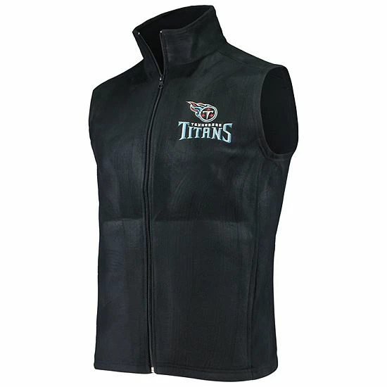 Best Pirce โค๏ธ Unbranded Men's Navy Tennessee Titans Houston Fleece Full-Zip Vest ๐ฅ - Image 3