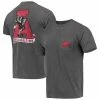 Coupon 😍 Unbranded Men's Black Alabama Crimson Tide Vintage Logo Comfort Colors T-Shirt 🤩