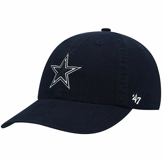 Outlet ๐ Unbranded Youth '47 Navy Dallas Cowboys Clean Up Adjustable Hat ๐