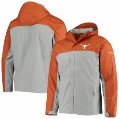 Best deal ✔️ Unbranded Men's Columbia Texas Orange Texas Longhorns Glennaker Storm Omni-Tech Full-Zip Jacket ✔️