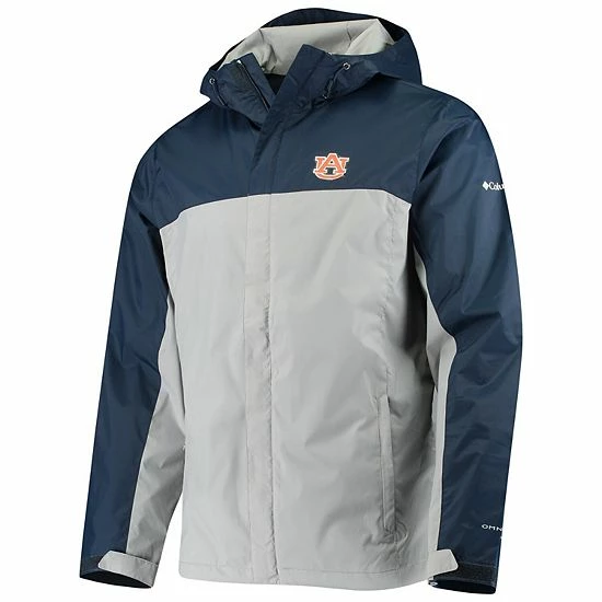 Outlet 👏 Unbranded Men's Columbia Gray/Navy Auburn Tigers Glennaker Storm Full-Zip Jacket 🔔 - Image 3