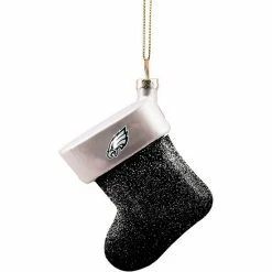 Coupon 😀 Unbranded Philadelphia Eagles Stocking Blown Glass Ornament 🤩