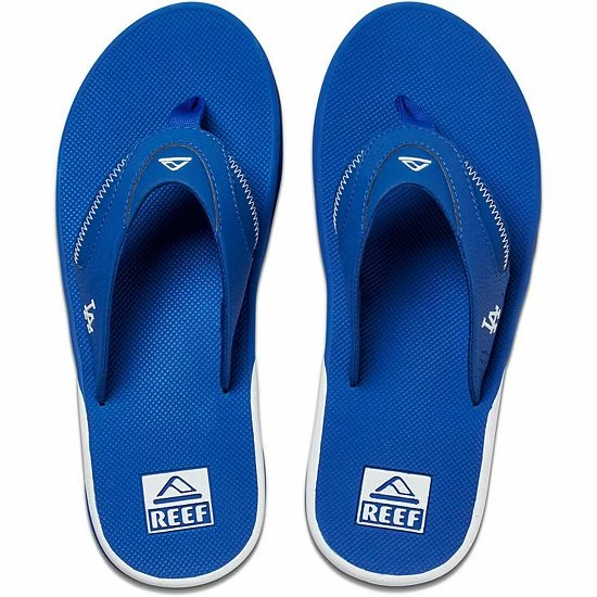 Best Pirce 🤩 Unbranded Men's REEF Los Angeles Dodgers Fanning Bottle Opener 🩴 Sandals ✨ - Image 3